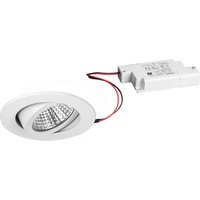 BRUMBERG downlight dimmable 38° round white 3,000K