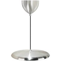 DFTP by Nordlux Artist LED pendant light, steel-coloured, Ø 40 cm, stainless steel
