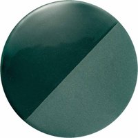 Ferroluce Bellota hanging light, ceramic, Ø 35 cm, green