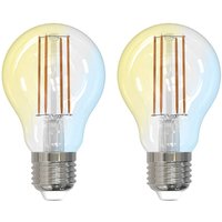 LUUMR Smart LED E27 A60 7W ZigBee Tuya Philips Hue lot de 2