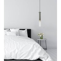 Brilliant Glasini hanging light, Ø 14.5 cm, smoky grey, glass