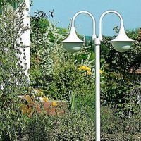 Albert Leuchten Lamp post 171, 2-bulb, white