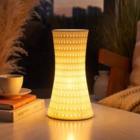 Pauleen DREAMY SUNKISS table lamp, white, height 29 cm, porcelain