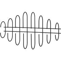 AYTM Porte-manteau mural Moveo, largeur 85 cm, noir, acier