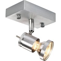 SLV Asto spot pour plafond à 1 lampe avec anneau décoratif