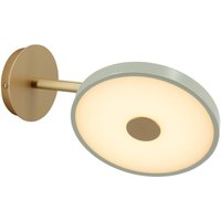 UMAGE LED-vägglampa Asteria Short, ljusgrön, 25 cm stickpropp
