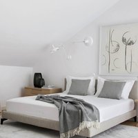 GRUPA Arigato Applique murale à 2 lampes 70 cm blanc