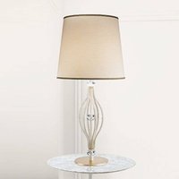 Masiero Elfenbensfärtad bordslampa ANOUK
