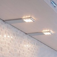 Paul Neuhaus Helena LED furniture light, 19 x 7 cm, set of 2, sensor, metal