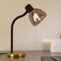 EGLO Macere table lamp, brass/black
