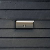 Philips LED outdoor wall light Bustan UE, sensor, 2,700 K