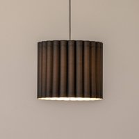 Duolla Suspension Aria, noir, microfibre, E27