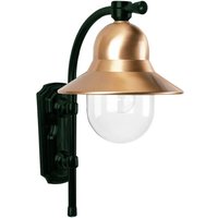 K.S. Verlichting Timeless outdoor wall light Toscane, green