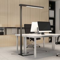 Arcchio Lampadaire de bureau LED Susi, noir, capteur, variateur tactile