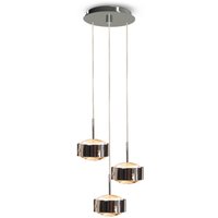Top Light Hänglampa Puk Meg Maxx Drop Trio krom 3 lampor G9