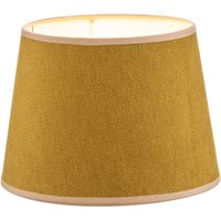 Duolla Classic S lampshade, woven, mustard yellow