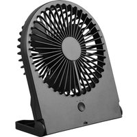 Akku-Tisch-Ventilator Breezy, schwarz, leise