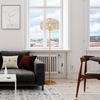 By Rydéns Daisy lampe sur pied, doré mat