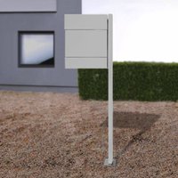 Absolut/ Radius Letterbox Letterman V, newspaper+post, silver