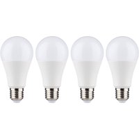 Müller-Licht LED-lampa E27 12 W 2 700 K opal i 4 pack