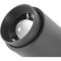 FARO BARCELONA LED-utomhusspot Plom, mörkgrå