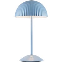 Markslöjd Bordslampa Zin, blå, järn, höjd 35,5 cm, G9