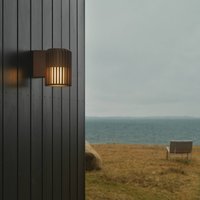 Nordlux Applique d'extérieur Aludra Seaside, aluminium, brun métallisé