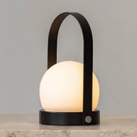 Audo Copenhagen Audo Carrie lampe déco LED batterie IP44, noire
