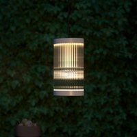 Nordlux Coupar outdoor hanging light, Ø 13 cm, sand
