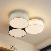 Lindby Janita LED ceiling lamp, 3-bulb, three-coloured