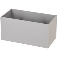 Euluna Elestren vägglampa, kantig, grå