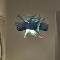 LZF LAMPS LZF Minimikado pendant light, blue