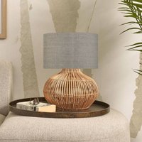GOOD & MOJO Kalahari table lamp 32cm dark linen
