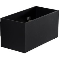 Euluna Elestren vägglampa, kantig, svart