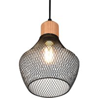 Reality Leuchten Valeria pendant light with lattice shade, Ø 18 cm