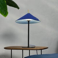 OSRAM bordslampa Decor Flip, blå, filt, G9, justerbar