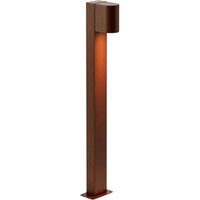LED-Wegeleuchte Alor, braun, IP65, Höhe 75 cm, dimmbar