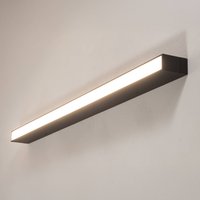 Bega LED utomhusvägglampa 24320 K3 DALI grafit, gjutet aluminiumglas