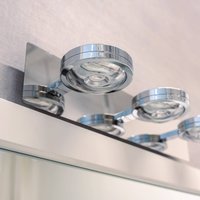 MEGATRON Tre Punto LED-vägglampa, krom