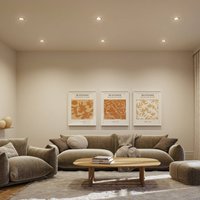 lampe encastrable LED Paulmann Cole Coin noir Ø9cm IP44 à intensité variable 3