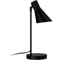 Dyberg Larsen Tischlampe DL12, schwarz, Höhe 44,5 cm, Metall