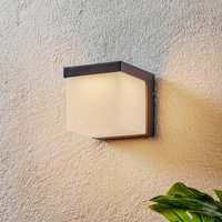 Trio Lighting LED-utomhusvägglampa Yangtze, antracit