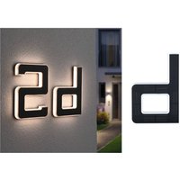 Lettre solaire LED Paulmann d