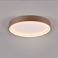 Trio Lighting Doha LED ceiling light, CCT, coffee