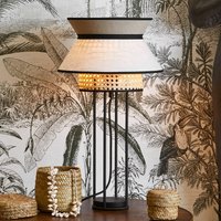MARKET SET Singapore DBL table lamp, nude