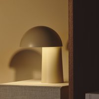 DFTP by Nordlux Faye Portable LED rechargeable table lamp, beige, dimmable, USB