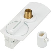 SLV 1-phase pendant light adapter, white
