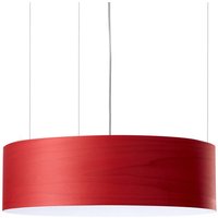 LZF LAMPS LZF Gea Slim LED-hänglampa 0-10 V dim, röd