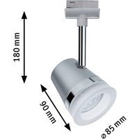 Paulmann URail Cone, ZigBee, CCT, chrome mat