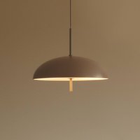 DFTP by Nordlux Versale pendant light, brown, Ø 35 cm, metal, 2 x E27